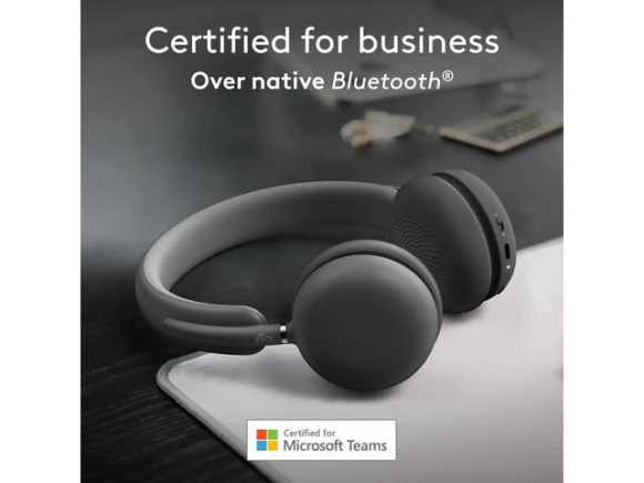 Wireless headset, Graphite — Wireless Earbuds, Logitech