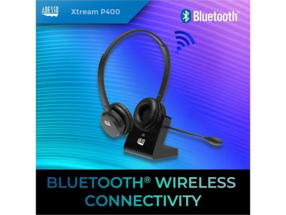 Wireless Multimedia Headset — Wireless Earbuds, ADESSO