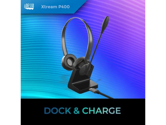 Wireless Multimedia Headset — Wireless Earbuds, ADESSO