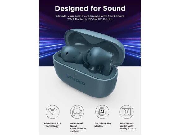 Wireless TWS Earbuds — Wireless Earbuds, Lenovo