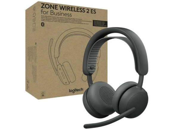Zone Wireless 2 ES for Business Headset — Wireless Earbuds, Logitech