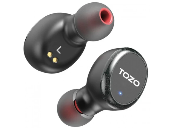Bluetooth Earbuds, Black, 2022 Version — Wireless Earbuds, TOZO