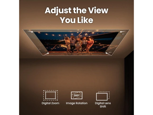 Laser Portable Projector GV50 — Smart Projector, BenQ