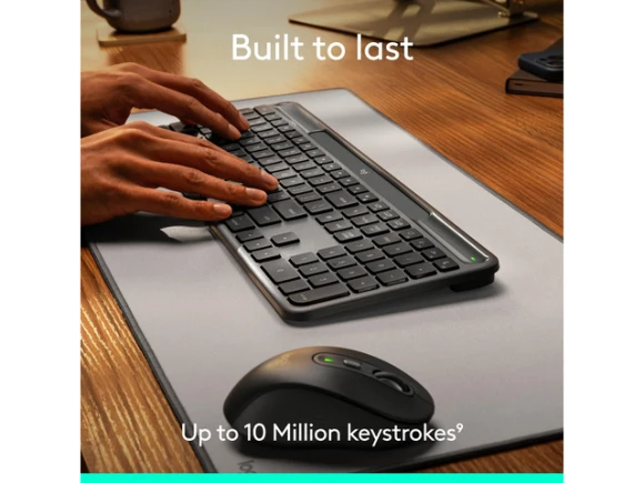 Signature Slim Solar+ Keyboard — Bluetooth Keyboard, Logitech