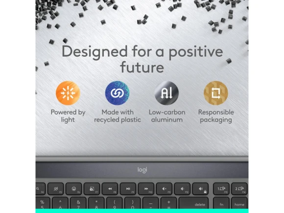 Signature Slim Solar+ Keyboard — Bluetooth Keyboard, Logitech