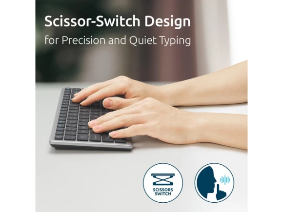 Wireless Compact Keyboard — Bluetooth Keyboard, Kensington