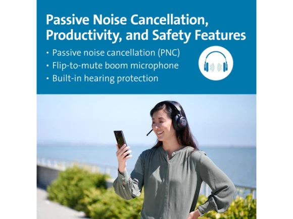 Bluetooth over-ear headset — Wireless Earbuds, Kensington
