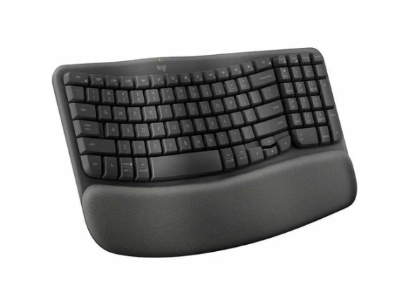 Ergonomic Wireless Keyboard — Bluetooth Keyboard, Logitech