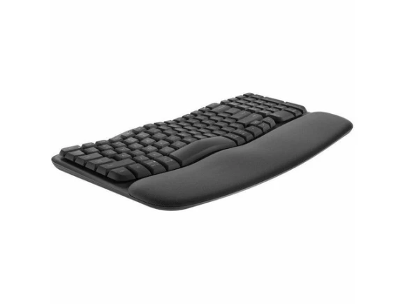 Ergonomic Wireless Keyboard — Bluetooth Keyboard, Logitech