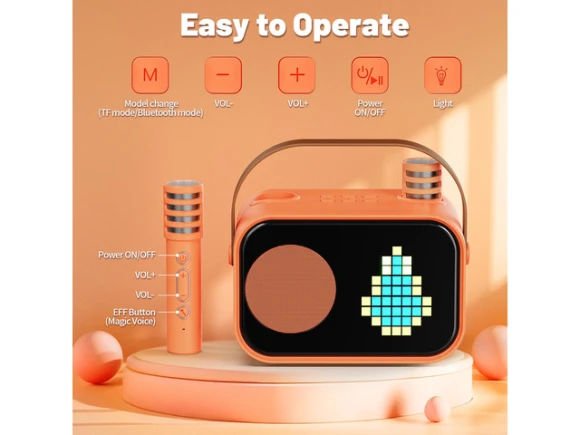 Mini Portable Karaoke Machine — Karaoke Machine, JYX