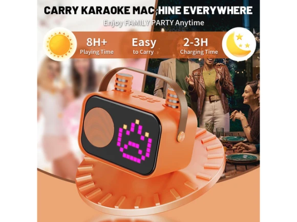 Mini Portable Karaoke Machine — Karaoke Machine, JYX