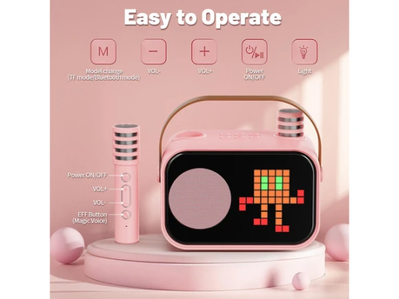 Mini Portable Karaoke Machine — Karaoke Machine, JYX