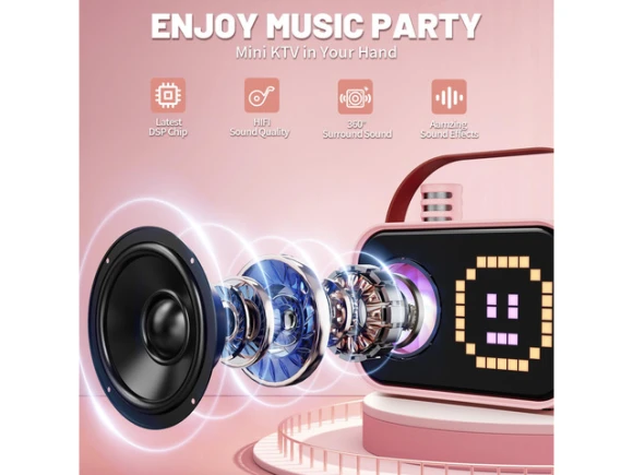 Mini Portable Karaoke Machine — Karaoke Machine, JYX
