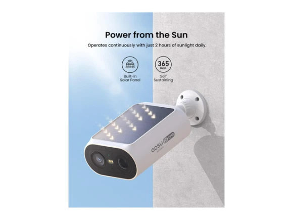 Outdoor Wi-Fi Night-Vision Camera Kit — Security Camera, AOSU