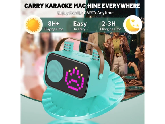 Portable Karaoke System — Karaoke Machine, JYX
