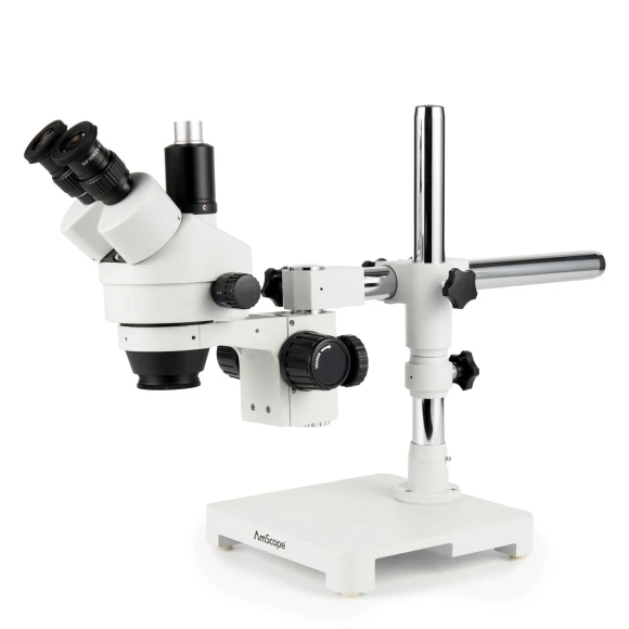 Stereo Microscope SM-3T with 144-LED Ring Light and HD428N Camera — Digital Microscope, AmScope