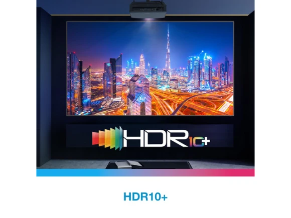 4K UHD Laser Projector — Smart Projector, OPTOMA