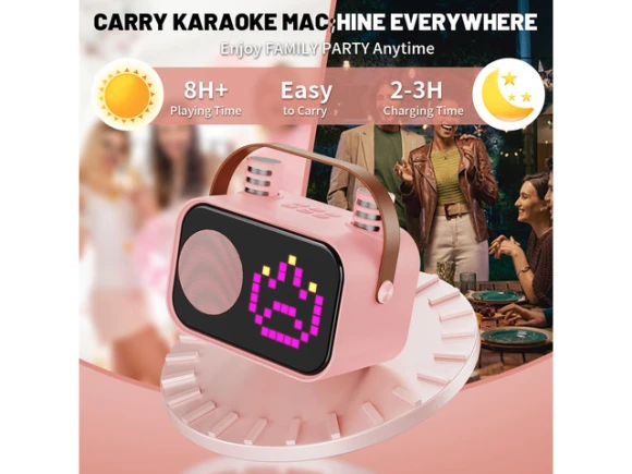 Mini Portable Karaoke Machine — Karaoke Machine, JYX