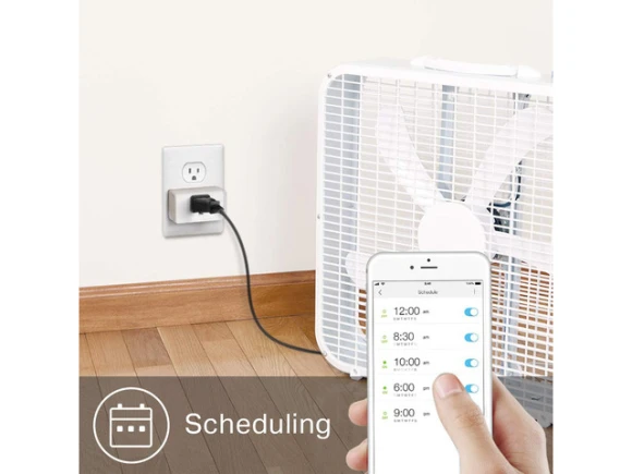 Smart WiFi Plug, 2-Pack, White — Smart Plug, TP-Link
