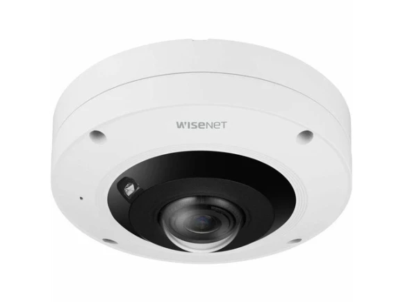 12 MP Outdoor Fisheye Dome Network Camera — Security Camera, Hanwha Techwin
