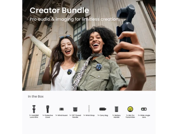 8K Dual-Lens Gimbal Camera — Digital Cameras & Camcorders, Insta360