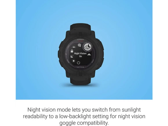 Instinct 2 Solar Tactical Edition Smart Watch — Smart Watch, Garmin