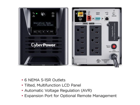 Smart App Sinewave UPS — UPS Battery Backup, CyberPower