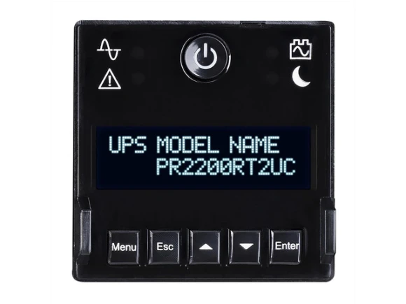 UPS System, 2200VA/2200W, 2U Rack/Tower — UPS Battery Backup, CyberPower