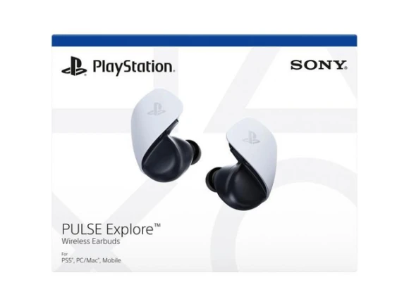 Wireless earbuds, White / Black — Wireless Earbuds, PlayStation
