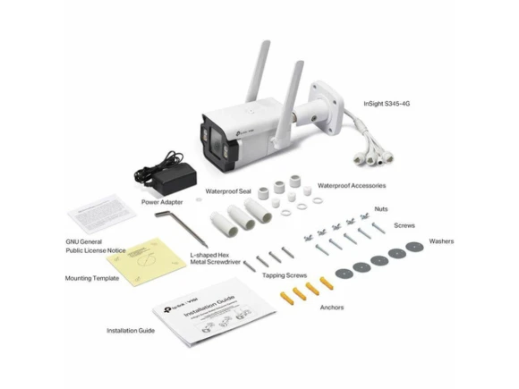 4G Bullet Network Camera — Security Camera, TP-Link