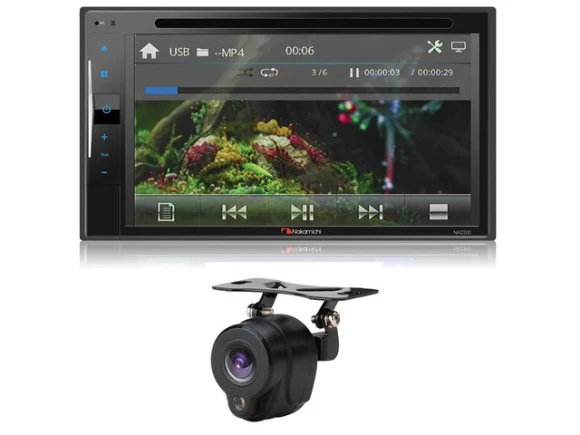 Double DIN Car Stereo Receiver — Car Infotainment System, NAKAMICHI