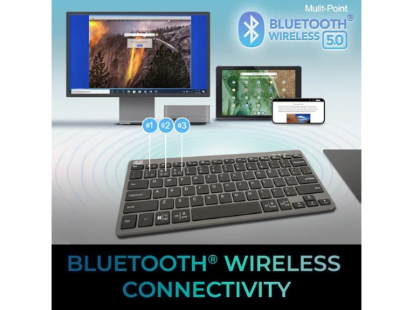 EasyTouch 7000 Keyboard — Bluetooth Keyboard, ADESSO