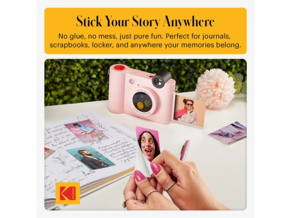 Pink Digital Instant Print Camera — Digital Cameras & Camcorders, KODAK