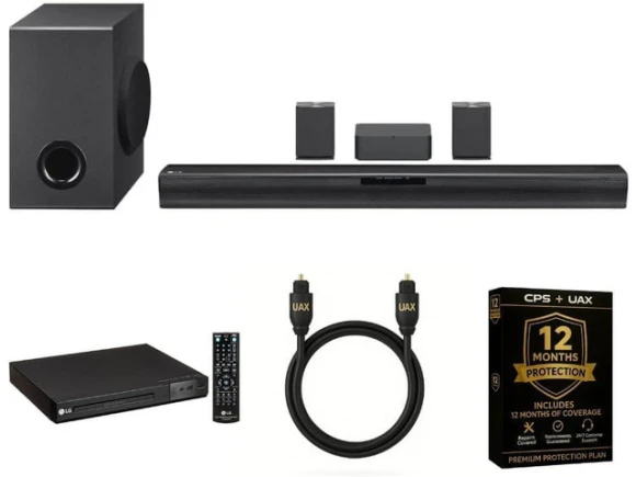 4.1-Channel Home Theatre Soundbar System — Sound Bar, LG Electronics