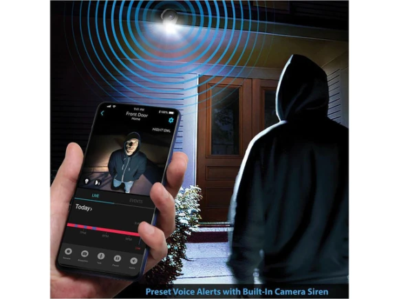 4K Wi-Fi Security Camera — Security Camera, Night Owl