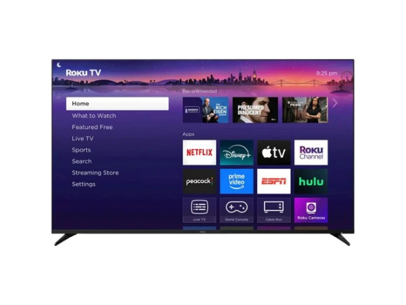 55-inch Class QLED Mini-LED 4K Smart TV — Smart TV, Roku