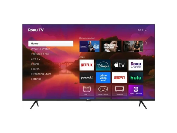 65-Inch Class QLED Smart TV — Smart TV, Roku