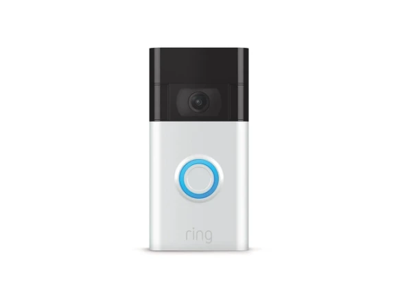 Battery Video Doorbell, Satin Nickel — Video Doorbell, Ring