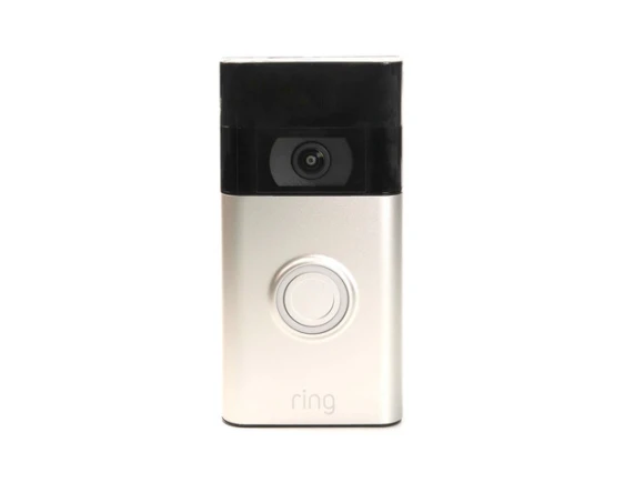 Battery Video Doorbell, Satin Nickel — Video Doorbell, Ring