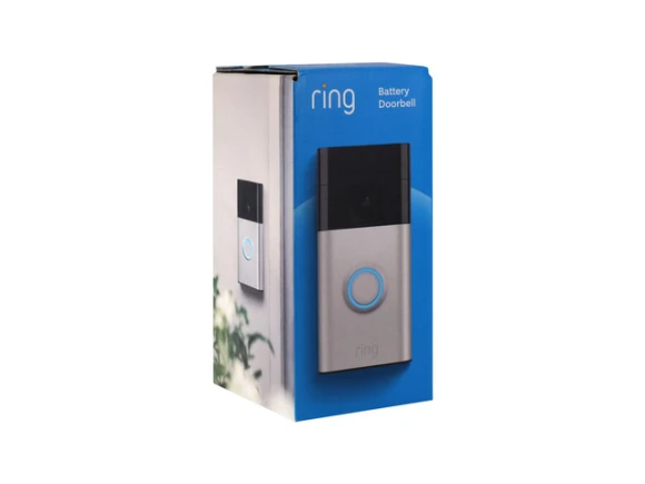 Battery Video Doorbell, Satin Nickel — Video Doorbell, Ring