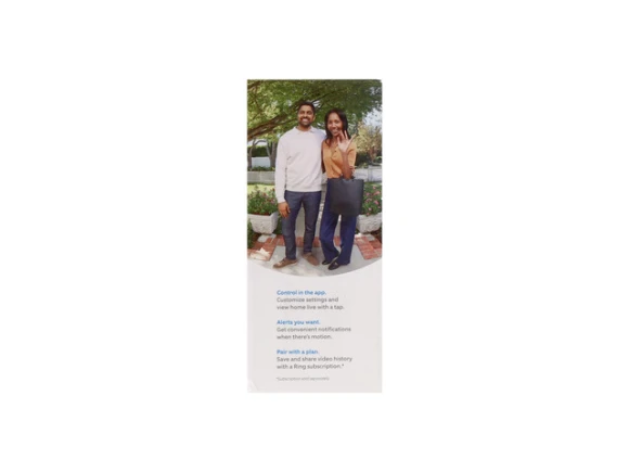 Battery Video Doorbell, Satin Nickel — Video Doorbell, Ring