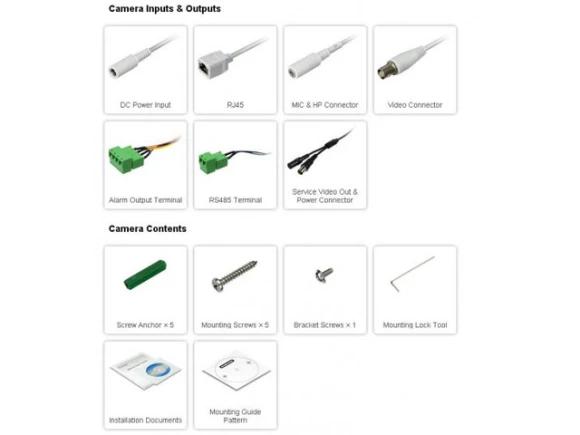 Bullet IR Network IP Camera — Security Camera, Eyemax