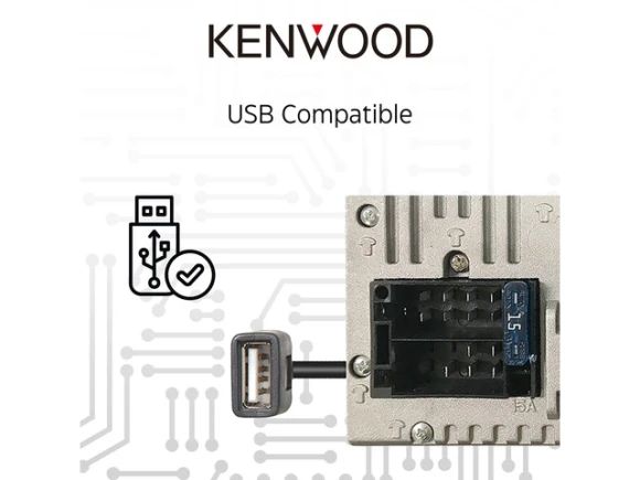 Double-DIN Digital Multimedia Receiver — Car Infotainment System, KENWOOD
