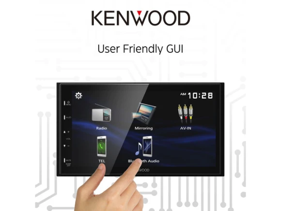 Double-DIN Digital Multimedia Receiver — Car Infotainment System, KENWOOD