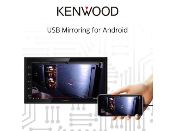 Double-DIN Digital Multimedia Receiver — Car Infotainment System, KENWOOD