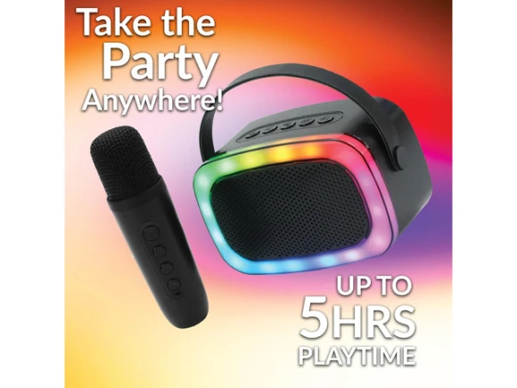 Mini Karaoke Bluetooth Speaker — Karaoke Machine, Supersonic