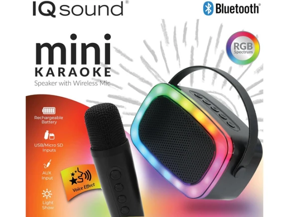Mini Karaoke Bluetooth Speaker — Karaoke Machine, Supersonic