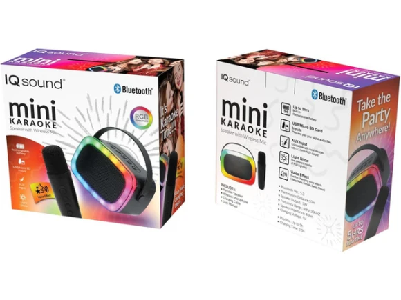 Mini Karaoke Bluetooth Speaker — Karaoke Machine, Supersonic