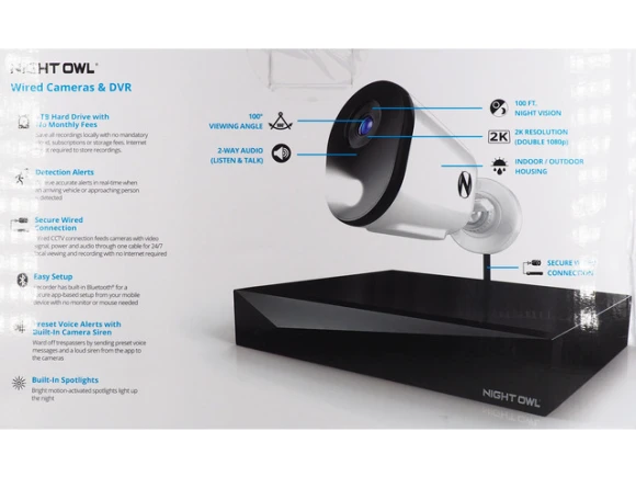 Surveillance System / Security Camera Kit — Security Camera, Night Owl