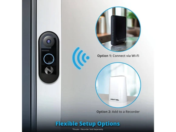 Wired Video Doorbell — Video Doorbell, Night Owl